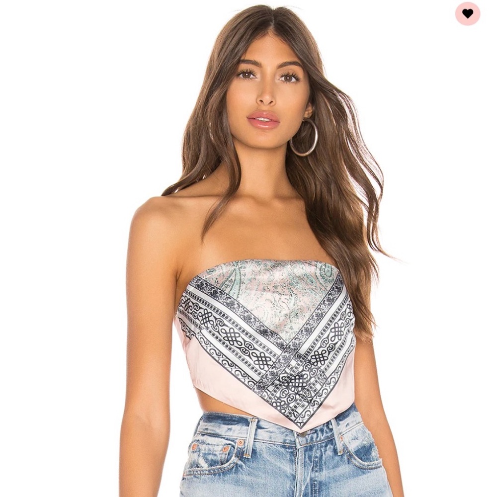Sophia bandana top from revolve